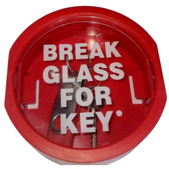 Emergency Break Glass Key Box