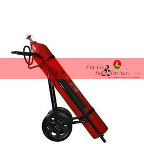 Fire Extinguisher CO2 Trolley Type