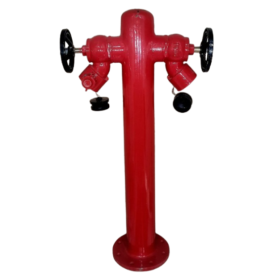 2 Way Pillar Fire Hydrant